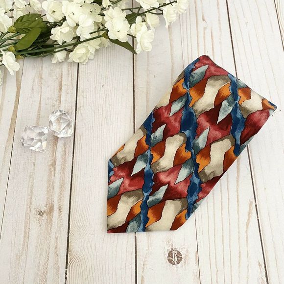 J. Garcia Other - Jerry Garcia Tie 100% Silk Watercolor Print